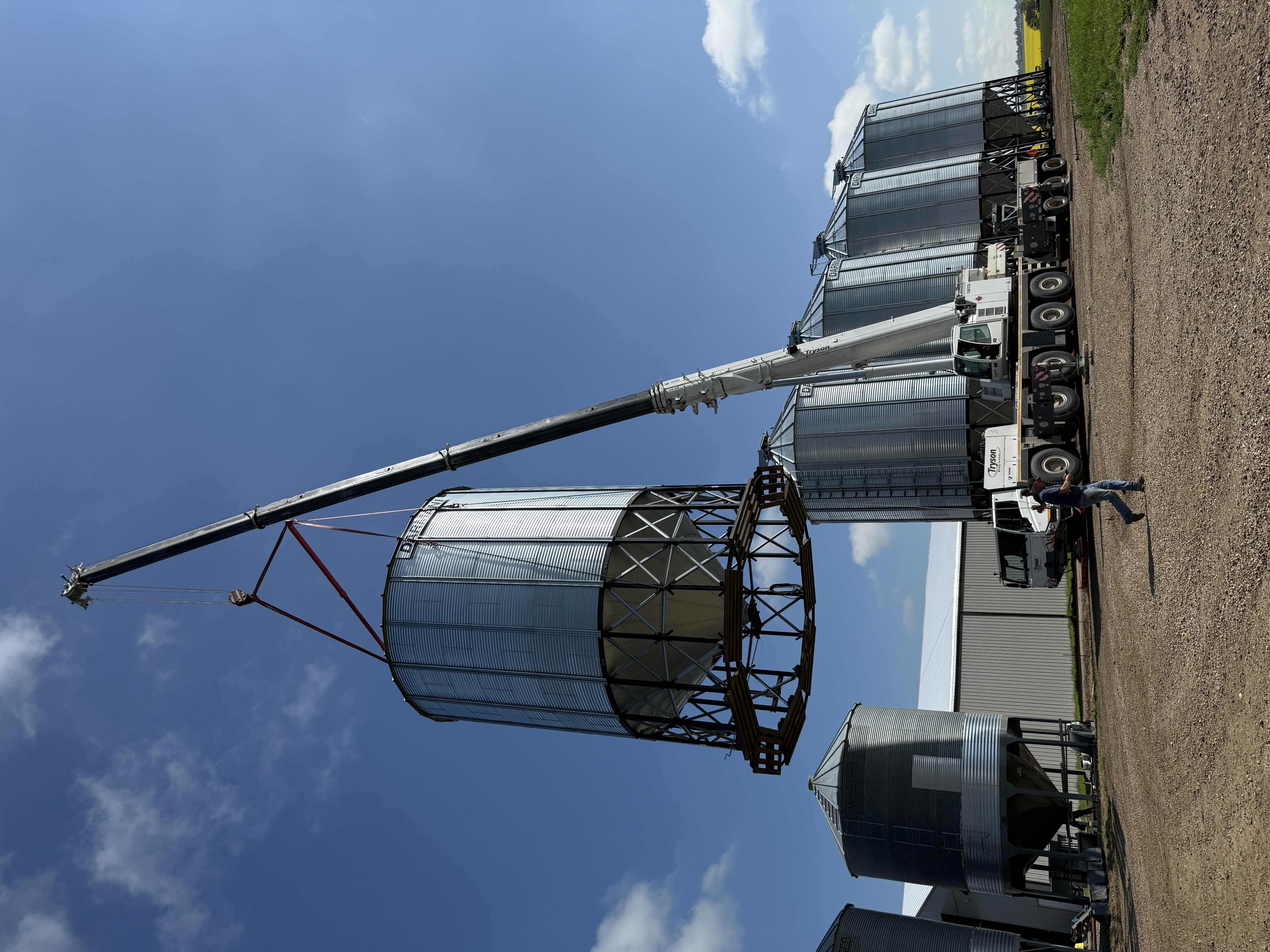 High-capacity crane project in Alberta